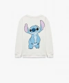 Koton Lisanslı Stitch Baskılı Uzun Kollu Bisiklet Yaka Şardonlu Sweatshirt