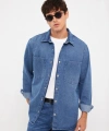 LC Waikiki Regular Fit Uzun Kollu Erkek Jean Gömlek