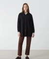 LC Waikiki Kapüşonlu Düz Oversize Kadın Tunik