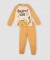 Defacto Pijama Takım Baskılı Uzun Kollu Üst Beli Lastikli Alt Erkek Bebek D3438A524WN