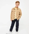 LCW Kids Lacivert Beli Lastikli Kadife Erkek Çocuk Jogger Pantolon
