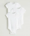 LC Waikiki LCW baby Bisiklet Yaka Kız Bebek Çıtçıtlı Body 3lü (W5)