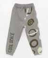 LC Waikiki Beli Lastikli Baskılı Erkek Bebek Jogger Eşofman Alt