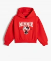 Koton Sweatshirt Kapşonlu Şardonlu