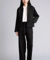 Defacto Baggy Fit Basic Düz Skuba Dalgıç Kumaş Pantolon G8157AX26SP