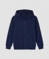 LC Waikiki Kapüşonlu Erkek Çocuk Fermuarlı Sweatshirt (W6)