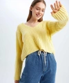 Coool Oversize Fit V Yaka Kazak
