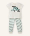 Defacto Araç Baskılı 2li Pijama Takımı Erkek Bebek