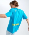 DEFACTO Coool Boxy Fit Bisiklet Yaka Pamuklu Penye T-Shirt