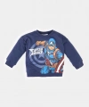Defacto Erkek Bebek Bisiklet Yaka Sweatshirt
