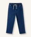 Defacto Erkek Bebek Düz Paça Beli Lastikli Basic Düz Jean Pantolon