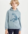 Defacto Erkek Çocuk Bisiklet Yaka Sweatshirt