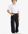 Defacto Erkek Çocuk Kargo Fit Düz Paça Jean Pantolon