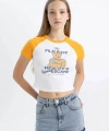 Defacto Kadın Turuncu T-shirt