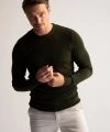 DEFACTO Premium Regular Fit Bisiklet Yaka Triko Kazak