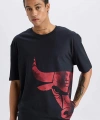 Defacto Siyah Erkek T-Shirt