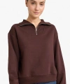 Defacto Yarım Fermuarlı Balıkçı Yaka Basic Sweatshirt