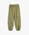 Koton Basic Kargo Jogger Pantolon Beli Lastikli Cepli