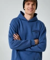 KOTON Kolej Sweatshirt Kapşonlu Baskılı Kanguru Cep Detaylı Şardonlu