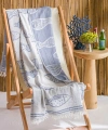 LC Waikiki Balık Baskılı Plaj Havlusu 90x165 cm