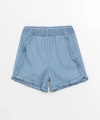 LC Waikiki Basic Kız Bebek Jean Şort
