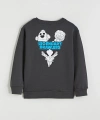 LC Waikiki Baskılı Erkek Çocuk Kalın Sweatshirt