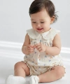 LC Waikiki Bebe Yaka Çiçekli Kız Bebek Tulum