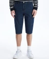 LC Waikiki Erkek Indigo Standart Kalıp Jean Bermuda