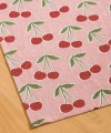 LC Waikiki Karışık Kiraz Baskılı Halı 70x140 Cm