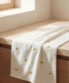LC Waikiki Limon Desenli Nakışlı Yüz Havlusu 50x80 cm
