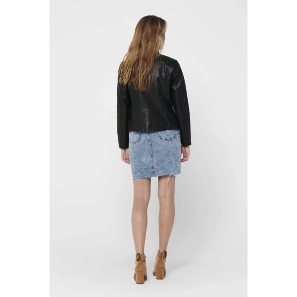 ONLY Onlmelısa Faux Leather Jacket Cc Otw Kadın Ceket 15205626