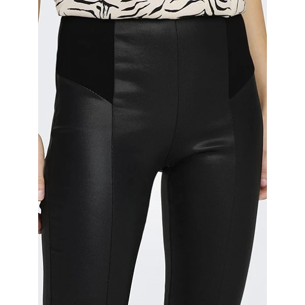 Only Kadın Tayt Onlclaremont Coated Insert Leggings Tlr Leggings