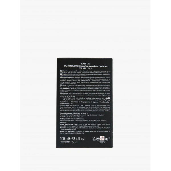 Koton Erkek Parfüm Black 100 ML