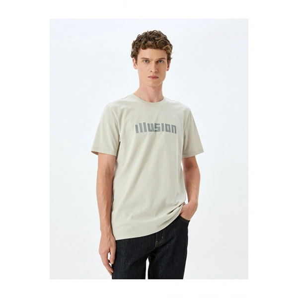 KOTON Erkek Kısa Kol T-Shirt