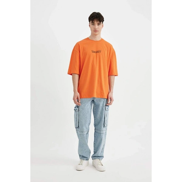 DEFACTO Erkek Kısa Kol T-Shirt