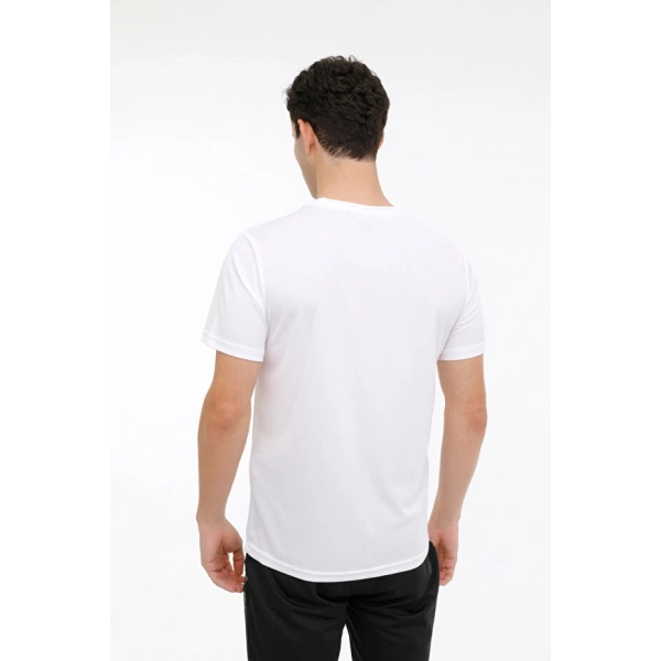 KİNETİX Beyaz Erkek Kısa Kol T-Shirt
