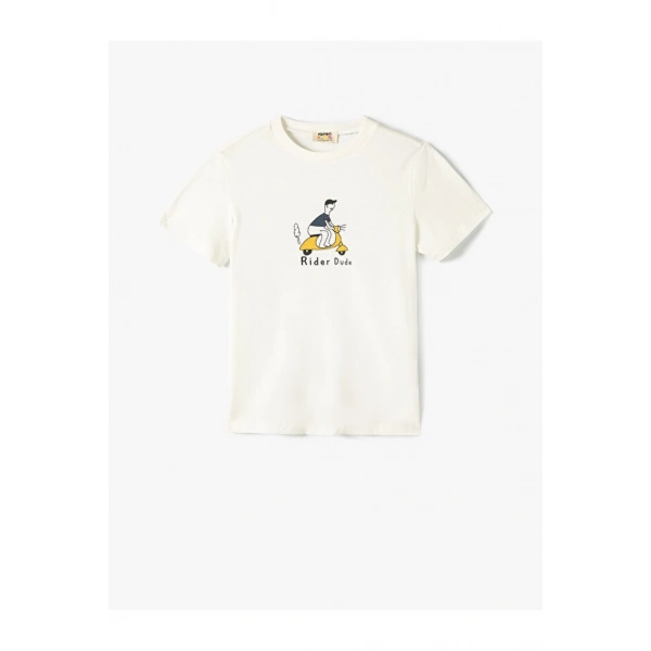 KOTON Erkek Çocuk Pamuklu T-shirt