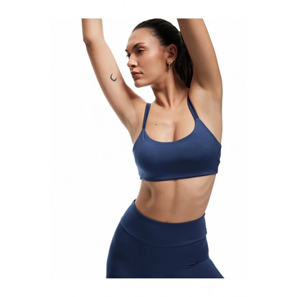 KOTON Çift Askılı Slim Fit Kaplı Sporcu Sütyeni