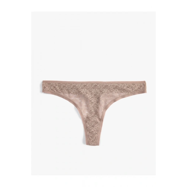 KOTON String Külot Dantelli Normal Bel