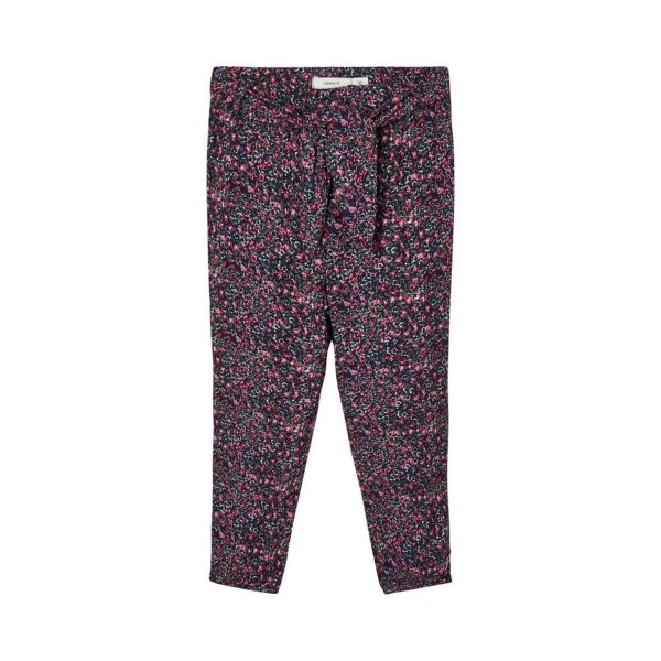 NAME IT Kız Çocuk Çiçekli Pantalon