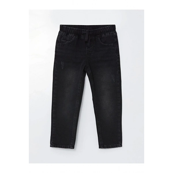 LC Waikiki Erkek Bebek Beli Lastikli Basic Jean Pantolon
