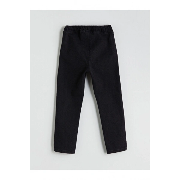 LC Waikiki Erkek Çocuk Beli Lastikli Slim Fit Jean Pantolon