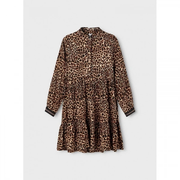 NAME IT Çocuk Leopar Elbise