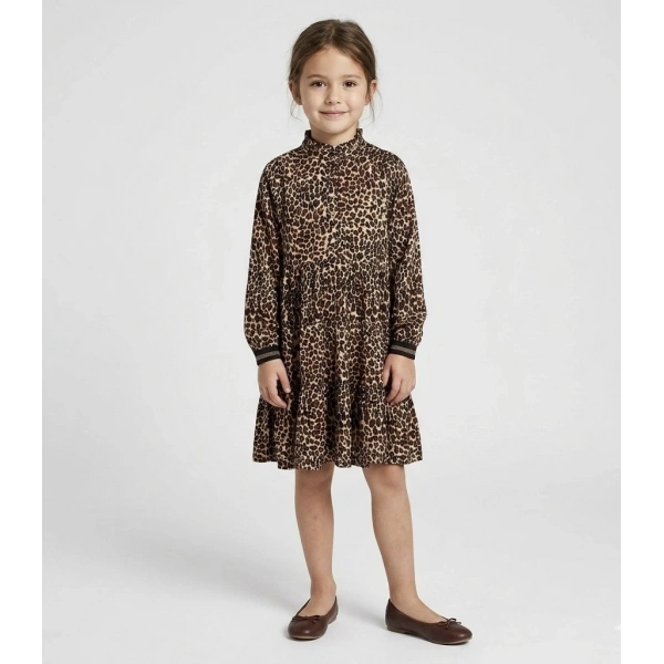 NAME IT Çocuk Leopar Elbise