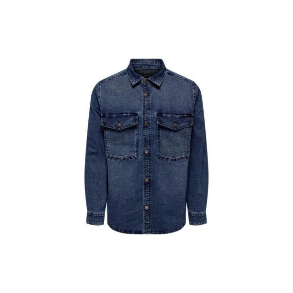 ONLY & SONS Erkek Denim Gömlek