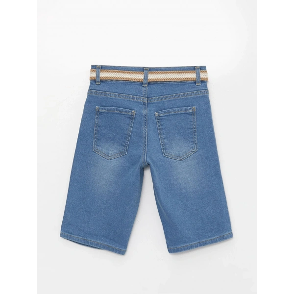 LC Waikiki Erkek Çocuk Basic Jean Roller ve Kemer