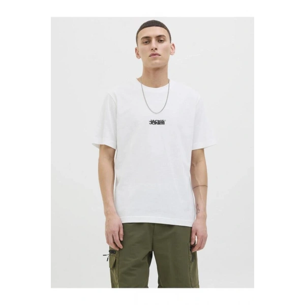 Jack & Jones Erkek Baskılı Tişört
