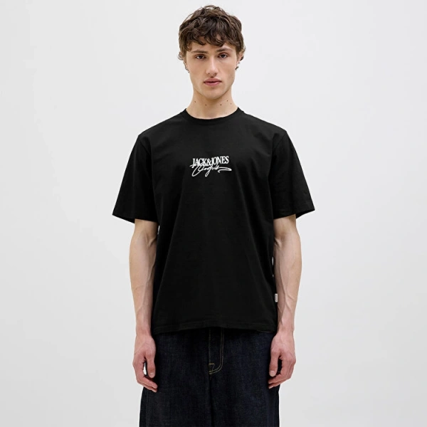 Jack & Jones Erkek Baskılı Tişört