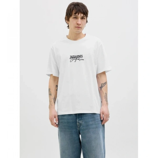 Jack & Jones Erkek Baskılı Tişört