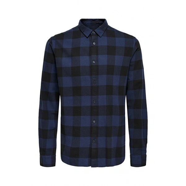 Only & Sons Erkek Kareli Uzun Kollu Gömlek